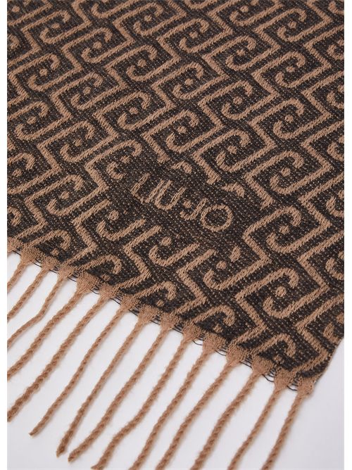 Stola con logo monogram LIU JO | 2F6028T2742/22222